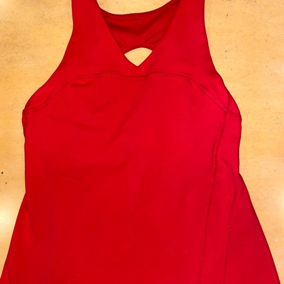 LULULEMON RED TANK TOP - Picture 1 of 2